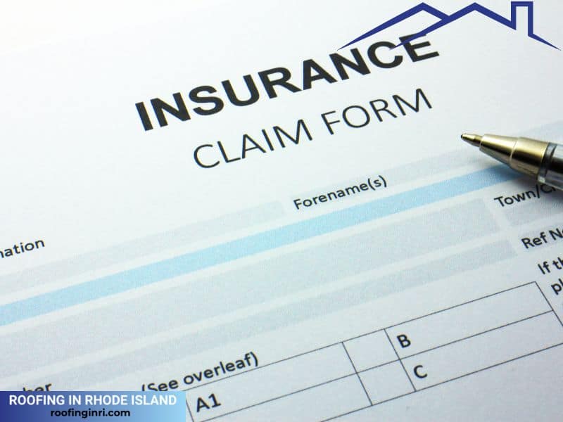 Filing an insurance claim form