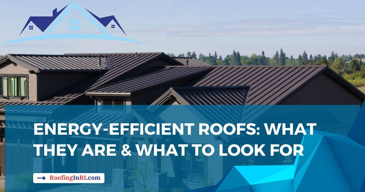 Energy-efficient residential metal roof