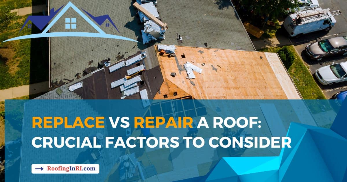 Replace vs repair a roof: crucial factors to consider