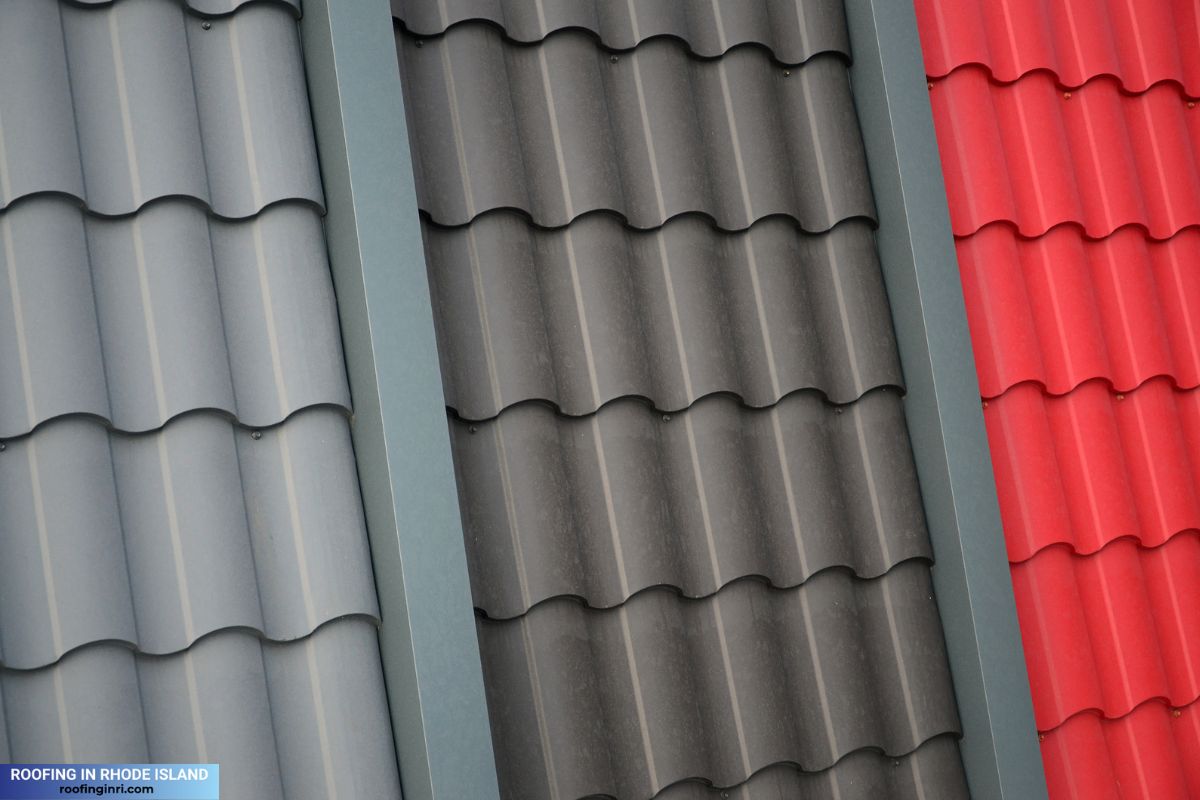 Roof Templates from Metal Tile, Several Roof Cover Pieces